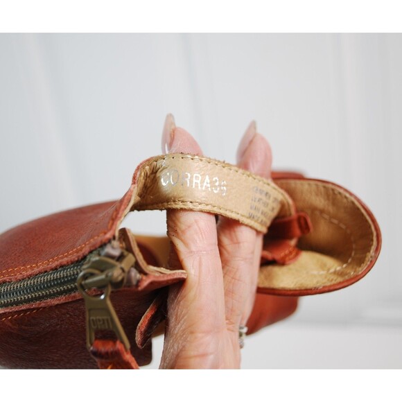 MIZ MOOZ Corra Brick Embossed Leather Heeled Sandals Size EU 36/US 5.5-6 - Picture 11 of 12